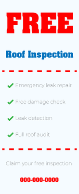 Custom Palm Cards Multiple Sizes Free Roof Inspection