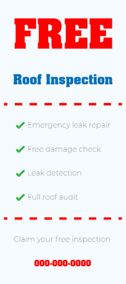 Custom Palm Cards Multiple Sizes Free Roof Inspection