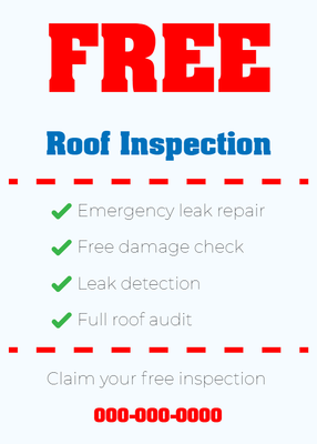 Custom Palm Cards Multiple Sizes Free Roof Inspection