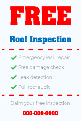 Custom Palm Cards Multiple Sizes Free Roof Inspection