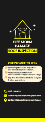 Custom Palm Cards Multiple Sizes Storm Damage Repair