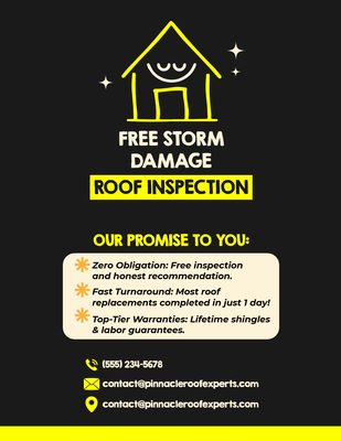 Custom Palm Cards Multiple Sizes Storm Damage Repair