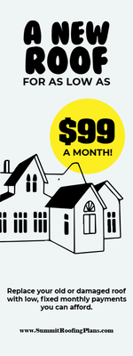 Custom Palm Cards Multiple Sizes Roof Financing