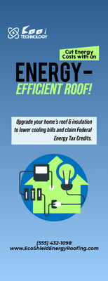 Custom Palm Cards Multiple Sizes Energy Efficient Roof