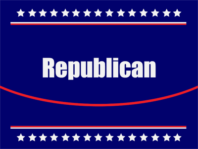 Custom Outdoor Yard Signs Multiple Sizes Republican