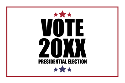 Custom Outdoor Yard Signs Multiple Sizes Presidential Election