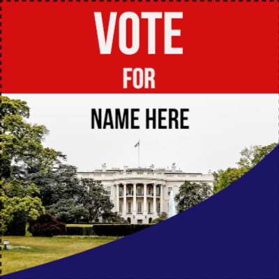 Custom Outdoor Yard Signs Multiple Sizes Vote