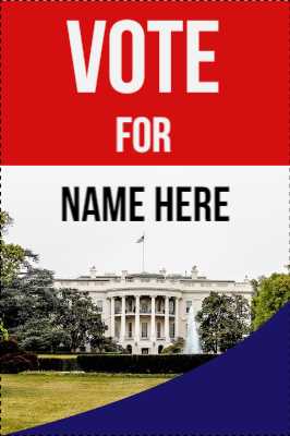 Custom Outdoor Yard Signs Multiple Sizes Vote
