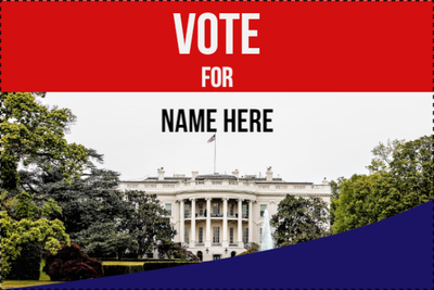 Custom Outdoor Yard Signs Multiple Sizes Vote