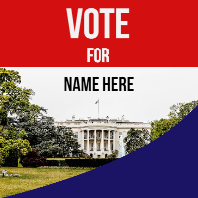 Custom Outdoor Yard Signs Multiple Sizes Vote