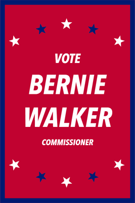 Custom Outdoor Yard Signs Multiple Sizes Commissioner