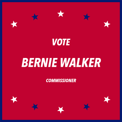 Custom Outdoor Yard Signs Multiple Sizes Commissioner