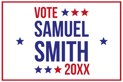 Custom Outdoor Yard Signs Multiple Sizes Samuel Smith