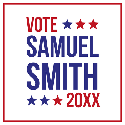 Custom Outdoor Yard Signs Multiple Sizes Samuel Smith