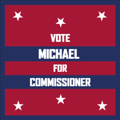 Custom Outdoor Yard Signs Multiple Sizes Commissioner