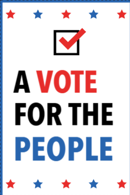 Custom Outdoor Yard Signs Multiple Sizes Vote For People