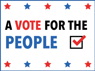 Custom Outdoor Yard Signs Multiple Sizes Vote For People