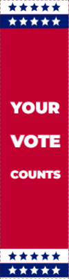 Custom Outdoor Yard Signs Multiple Sizes Your Vote Counts