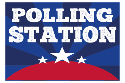 Custom Outdoor Yard Signs Multiple Sizes Polling Station