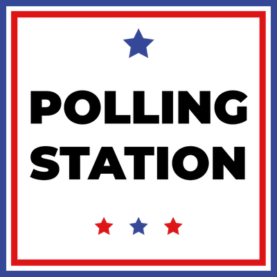 Custom Outdoor Yard Signs Multiple Sizes Polling Station