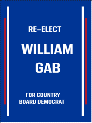 Custom Outdoor Yard Signs Multiple Sizes Country Board Democratic