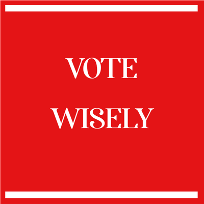 Custom Outdoor Yard Signs Multiple Sizes Vote Wisely