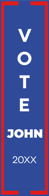 Custom Outdoor Yard Signs Multiple Sizes Vote John 20XX