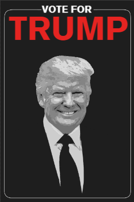 Custom Outdoor Yard Signs Multiple Sizes Vote for Trump