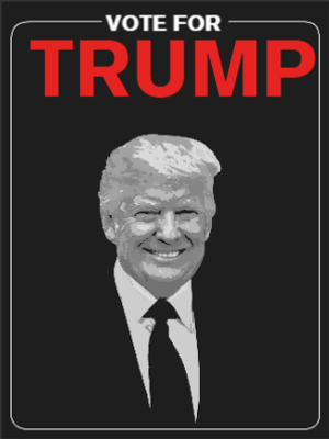 Custom Outdoor Yard Signs Multiple Sizes Vote for Trump