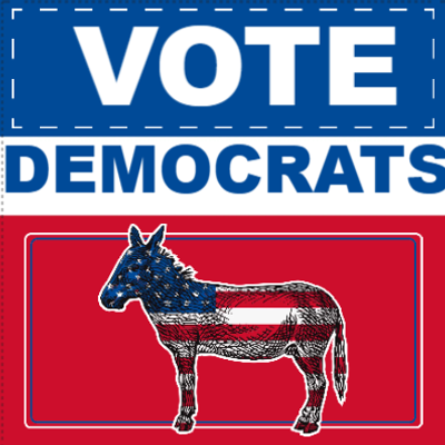 Custom Outdoor Yard Signs Multiple Sizes Democrats