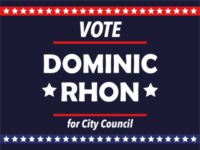 Custom Outdoor Yard Signs Multiple Sizes For City Council