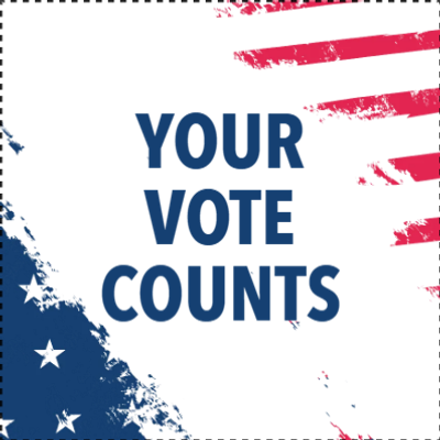 Custom Outdoor Yard Signs Multiple Sizes Your Vote Counts