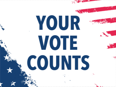 Custom Outdoor Yard Signs Multiple Sizes Your Vote Counts