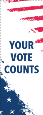Custom Outdoor Yard Signs Multiple Sizes Your Vote Counts