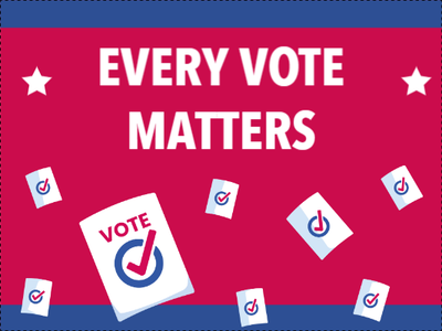 Custom Outdoor Yard Signs Multiple Sizes Every Vote Matter