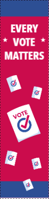 Custom Outdoor Yard Signs Multiple Sizes Every Vote Matter