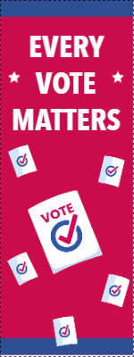 Custom Outdoor Yard Signs Multiple Sizes Every Vote Matter