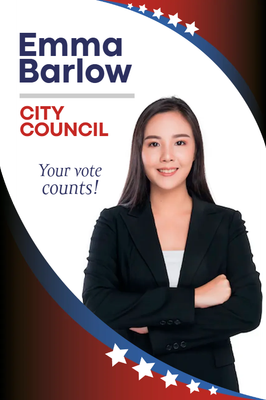 Custom Outdoor Yard Signs Multiple Sizes City Council