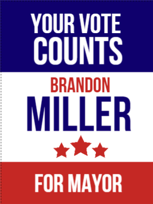 Custom Outdoor Yard Signs Multiple Sizes Mayor