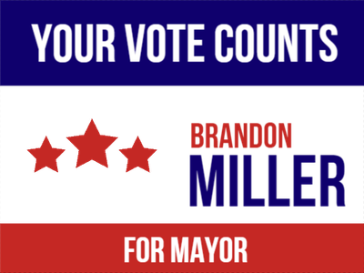 Custom Outdoor Yard Signs Multiple Sizes Mayor
