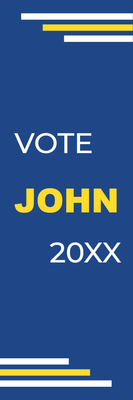 Custom Outdoor Yard Signs Multiple Sizes Vote John