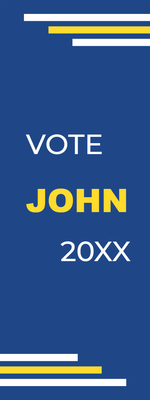 Custom Outdoor Yard Signs Multiple Sizes Vote John
