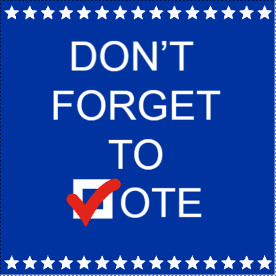 Custom Outdoor Yard Signs Multiple Sizes Don't Forget to Vote