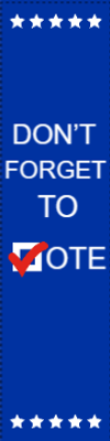 Custom Outdoor Yard Signs Multiple Sizes Don't Forget to Vote