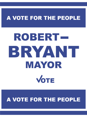 Custom Outdoor Yard Signs Multiple Sizes Vote for Mayor