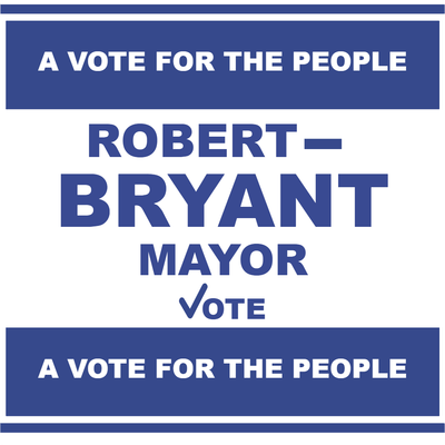 Custom Outdoor Yard Signs Multiple Sizes Vote for Mayor