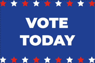 Custom Outdoor Yard Signs Multiple Sizes Vote Today