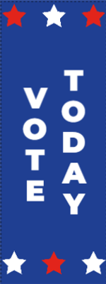 Custom Outdoor Yard Signs Multiple Sizes Vote Today