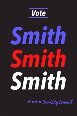 Custom Outdoor Yard Signs Multiple Sizes Smith City Council