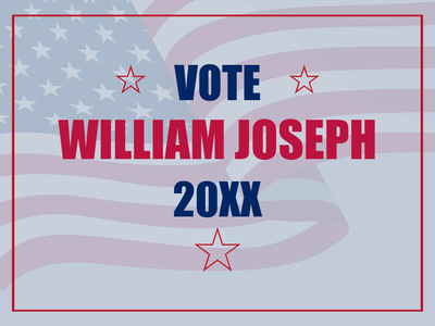 Custom Outdoor Yard Signs Multiple Sizes Joseph Williams